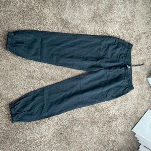 dark grey/black joggers